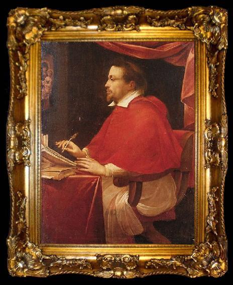 framed  Giulio Cesare Procaccini Federico Borromeo, ta009-2